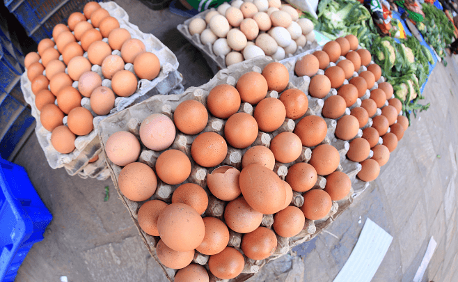 Egg Selling at Markets