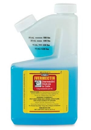 Durvet Ivermectin Pour On De-wormer