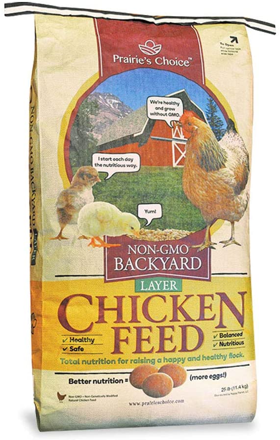 Prairie's Choice Non-GMO Backyard Chicken Feed