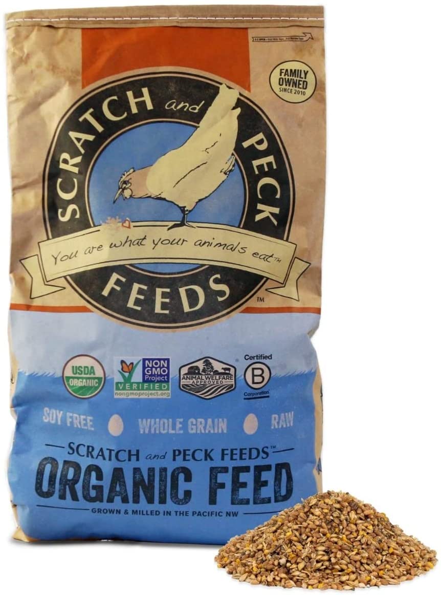 Scratch and Peck Feeds Organic Layer Mash Chicken Feed