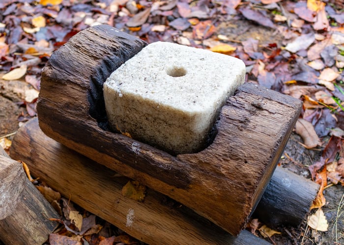 Mineral blocks for goats