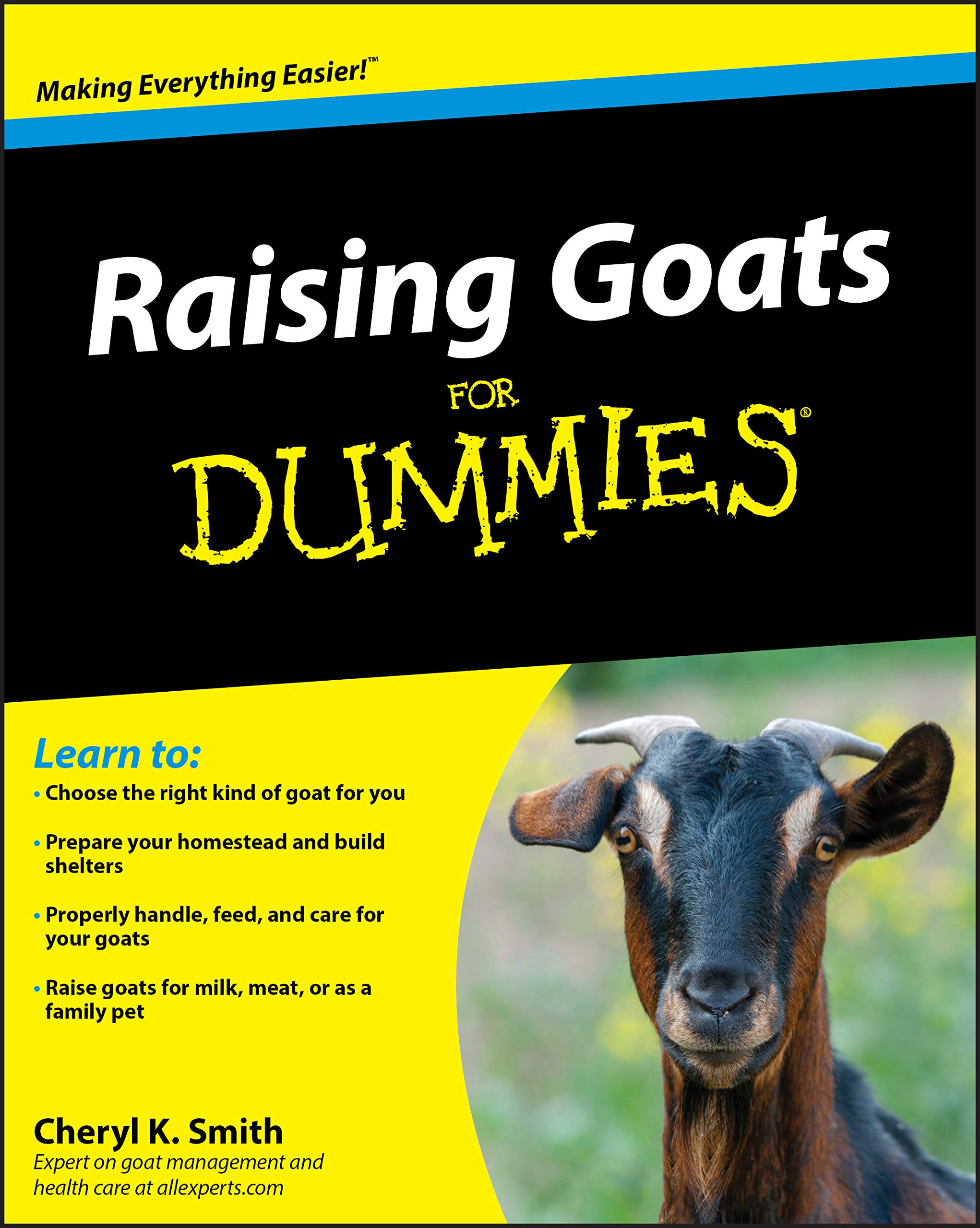 books on raising goats - raising goats for dummies