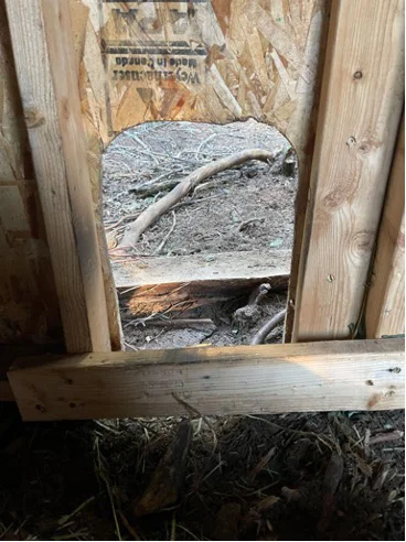 DIY Chicken Coop Door 2