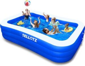 SELLOTZ Inflatable Pool for Goats