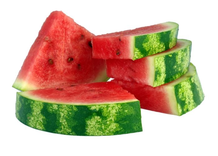 chickens eat watermelon