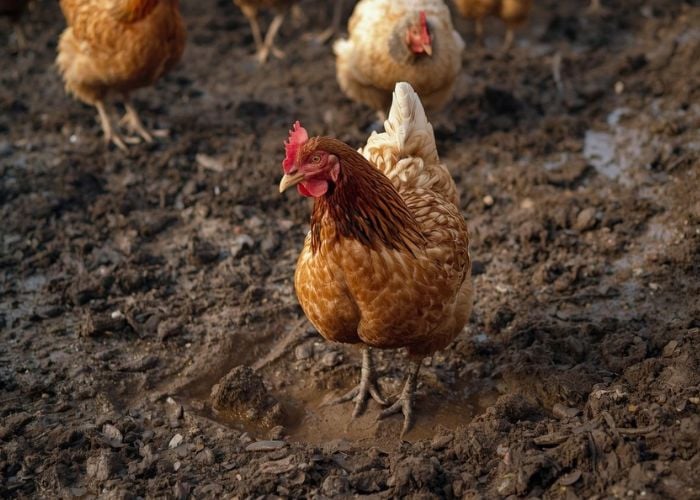 Mud Management for Chicken Runs