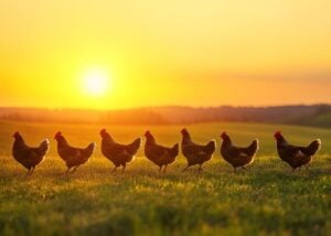 Best Times to Let Chickens Out in Summer