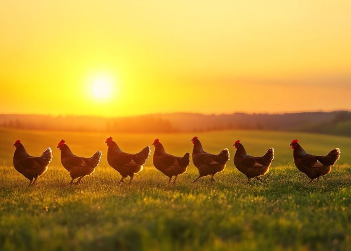 Best Times to Let Chickens Out in Summer